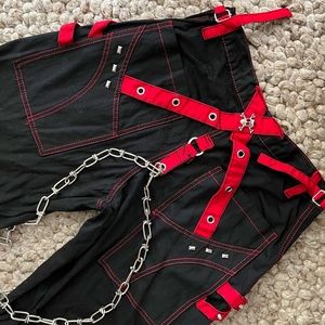 Dolls Kill TRIPP NYC Daang Goodman chain link cargo pants